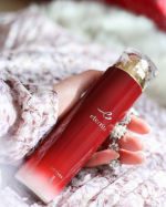 ❤️💍🧴「エタリテ ローションM(2)＜化粧水＞とてもしっとり」をお試ししました！クロワッサンの信頼コスメ（化粧水部門）を受賞してる化粧水！！…パケかわいすぎん？🥹蓋部分のキラキラした感じ…のInstagram画像