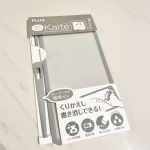 Kaite メモをモニプラ様より提供していただきお試し！✔︎電池やペンなどの消耗品が要らず、紙に鉛筆で書くような書き心地で、くり返し書き消しができる磁性メモパッド✔︎リニューアルによって書いた…のInstagram画像