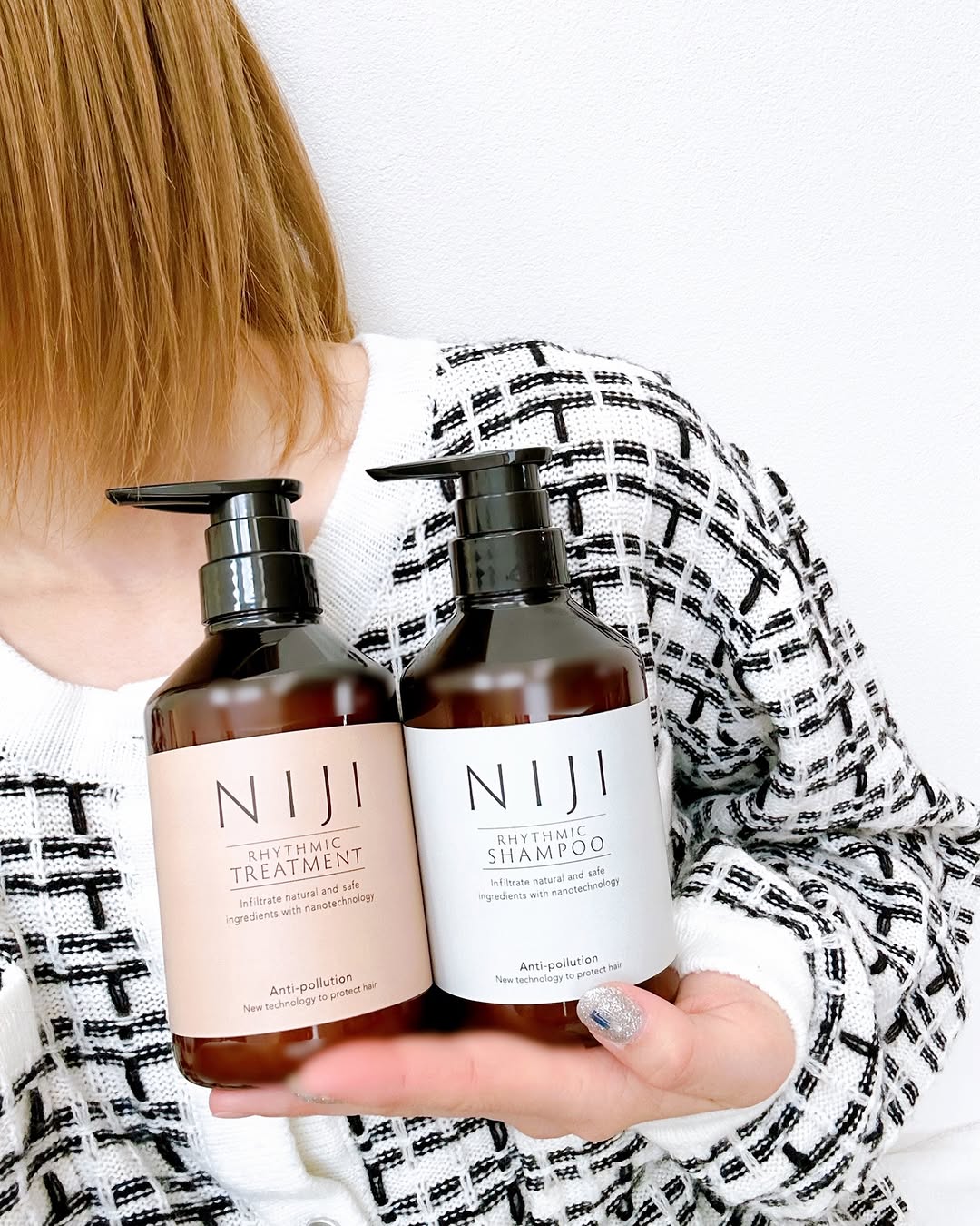 口コミ投稿：..NIJI RHYTHMIC シャンプー＆トリートメント新素材！ナノファイバージェル配合✨傷ん…
