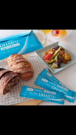 •ヨーグルト風味のDHAゼリー 朝食と一緒に食べています今日はお休みなので、ブランチのお供に🍽️ヨーグルト風味でぷるんぷるん食感🎶美味しいよ♡冷蔵庫で冷やすと、さらに美味しくなるか…のInstagram画像