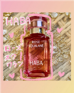 ᝰ✍︎꙳⋆ HABAのローズスクワラン使い心地はもちろん、とにかく香りが本当に大好きで💕ダマスクローズの上品な香りに癒されています🌹化粧水後にスクワラン1滴を馴染ませるのが基本的な使…のInstagram画像