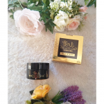 ✩.*˚#PR商品を提供していただき使用しています雪の上 GOLD金箔配合*(*基材)のナイトジェルです！就寝前にさっとひと塗りで寝ている間に集中ケアができちゃうみたいだよ◎内蓋にス…のInstagram画像