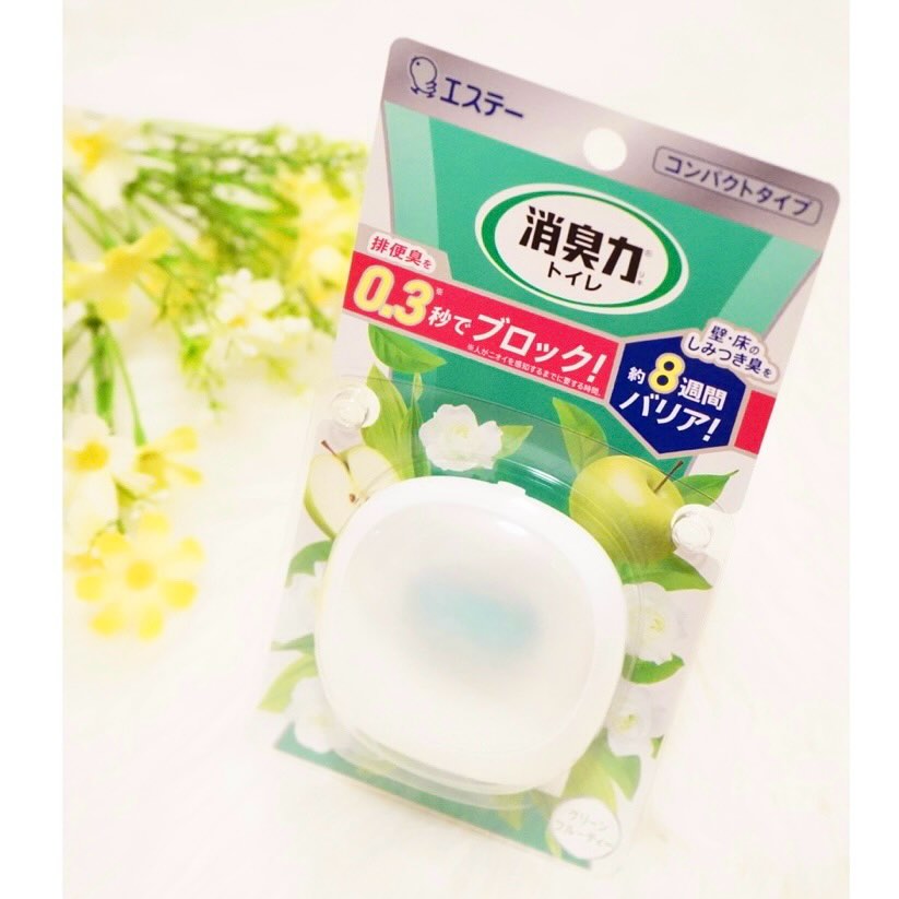 口コミ投稿：.エステー様の『消臭力 コンパクト トイレ用』✨グリーンフルーティーの香り✨とっても…