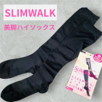 ヒップ株式会社様よりいただきました🙌⁡スリムウォーク　美脚ハイソックス⁡⁡通気性のよい全面メッシュ編みでなめらかな肌触りのハイカウントナイロン糸使用⁡お仕事もお出かけも、1日中スッ…のInstagram画像