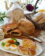 •全国の名店の冷凍パンがお取り寄せできるオンラインサイト「ぱん結び」🥯パン屋さんが焼きたてのパンを冷凍して届けてくれます🥪食べ方は1、冷凍庫からパンを取り出し、夏は3～4 　時間、冬…のInstagram画像