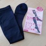 #PR#ピップ株式会社#スリムウォーク #SLIMWALK #美脚ハイソックス #着圧ソックス #靴下 #monipla #pip_fan　スリムウォークの着圧ソックス《美脚ハイソックス》試してみ…のInstagram画像