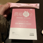 「潤姫桃子」は、100％国産米由来のグルコシルセラミドに加え、コラーゲンや4種のビタミンも配合されたパウダータイプのサプリメント。ピーチ味のやさしい甘さが特徴で、水に溶かさずそのまま飲めるのが嬉しいポ…のInstagram画像