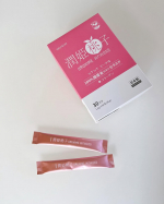 飲む美活🧡水なしでササっと飲める100％国産米由来のグルコシルセラミド配合のパウダーサプリ☺️コラーゲンや4種のビタミンも配合していて、味もやさしい甘みのピーチ味だからおやつ感覚で取り入れちゃ…のInstagram画像