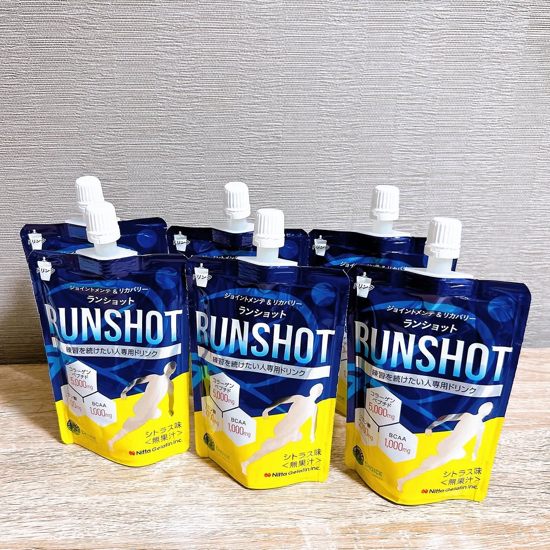 口コミ投稿：⁡⁡\ 運動後のリカバリードリンク✨ /⁡⁡❥ 新田ゼラチンダイレクト　RUNSHOT（ランショ…