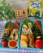 ２０２５．０２．０６三姉妹お弁当♥️@shoda_shoyu1873 様のお弁当しょうゆ♡ちょっと欲しい時に便利😍これからの季節🌷🐝…お花見やキャンブなどにもいいね👍今日は次女と末っ子…のInstagram画像