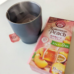 #PR #日本緑茶センター株式会社 #ポンパドールハーブティー #フルーツオブザワールド #monipla #jpgreentea_fanポンパドール スパニッシュオレンジ ＆ 地中海ピーチを試し…のInstagram画像