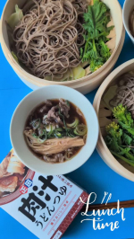 #PR #正田醤油株式会社 もう夕方でそろそろ晩ごはんの準備? って時間ですが#休日のお昼ごはん三女ちゃんリクエストのお蕎麦ざる蕎麦にするには肌寒いし、温かい蕎麦は、、、ってことで…のInstagram画像