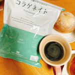 毎日コーヒーにコラーゲン入れてます♪新田ゼラチン様のコラゲネイド風味を損なわない「無味無臭」◆溶けやすい「顆粒タイプ」◆「糖質・脂肪分」ゼロ◆コラーゲンペプチド※100％※独自技術で製造…のInstagram画像