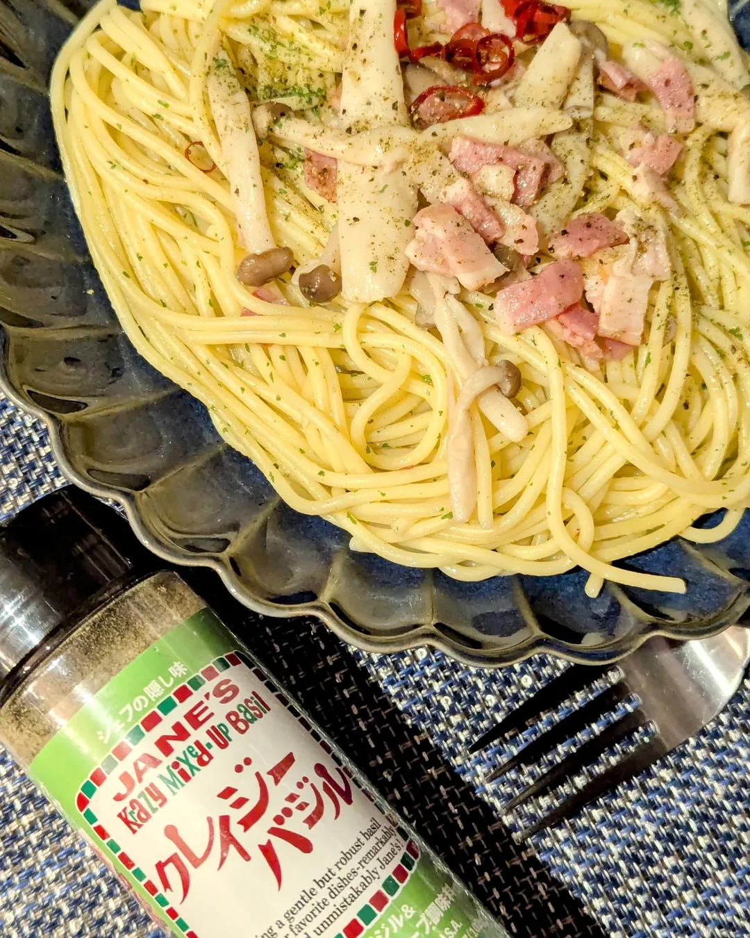口コミ投稿：今回は、クレイジーバジルを使ってお料理してみました。クレイジーバジルは、「ハー…