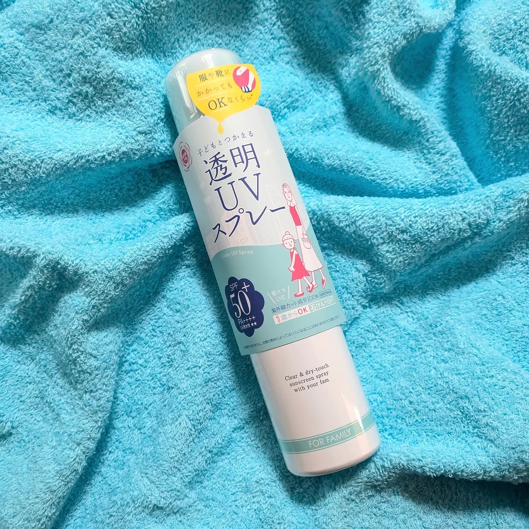 口コミ投稿：【紫外線予報　透明UVスプレーF】リニューアルされて超使いやすくなってたUVスプレー…