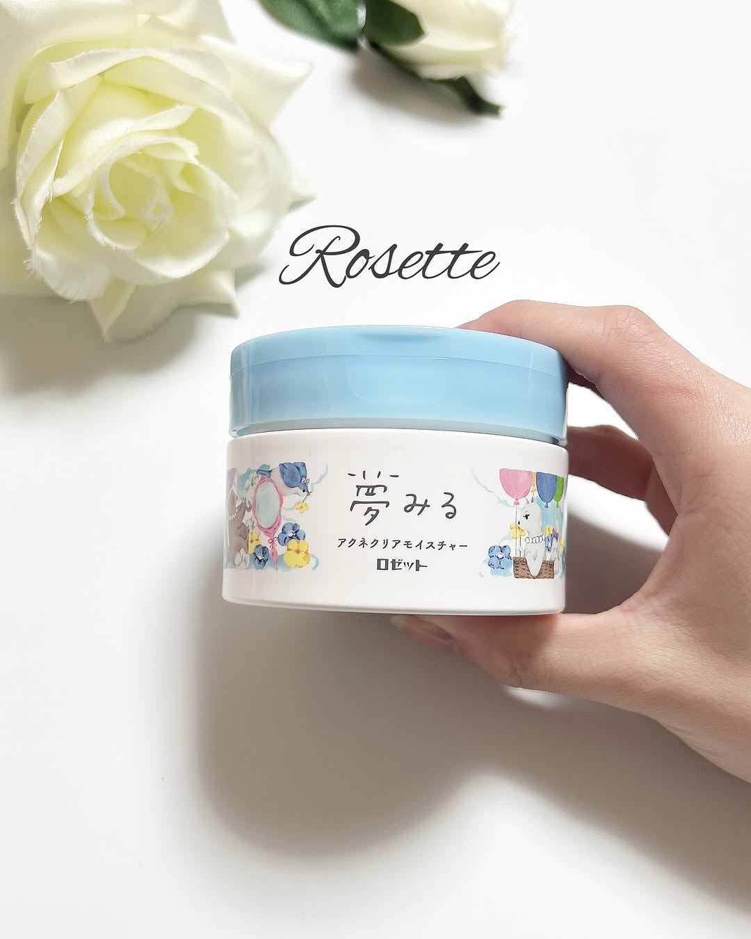 口コミ投稿：╲Rosette╱⁡⁡夢みる アクネクリアモイスチャー⁡⁡ ╲𝗻𝗲𝘄╱Ｗ洗顔不要に！⁡⁡大人ニキビ＆…