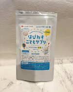 お子様の成長をサポート「はぴねす こどもサプリ」を飲み始めました🌟こちらはたった2粒で胚芽玄米由来のGABA 28mg、乳酸菌が100億個、鉄分3.5mg（1日推奨量の51.5％）、亜鉛1.2mg…のInstagram画像