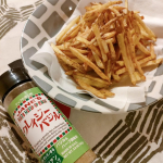 クレイジーバジルを使って、細切りフライドポテトを作りました😇😇揚げる前の生のじゃがいもにもふりかけて、ほんのり塩味を。揚げたてにもかければ、さらにバジルの香りがして美味しく仕上がりました！#…のInstagram画像