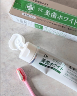 健康な歯と歯ぐきのために、Dt.美歯（ビーバー）ホワイト 歯みがき【薬用】を使ってみました🦫＼歯を削らないハミガキで100年耐える強い歯を作る🦷✨／歯医者さんで歯茎がキュッとしてないと指摘さ…のInstagram画像