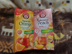 🍑🍊カフェインゼロのフルーツティー。『地中海ピーチフルーツティー🍑』地中海に降り注ぐ太陽の光を浴びたピーチを思わせる、甘くフルーティーな香りの濃縮ピーチ果汁ビッツをブレンド。【飲んだ感想】…のInstagram画像