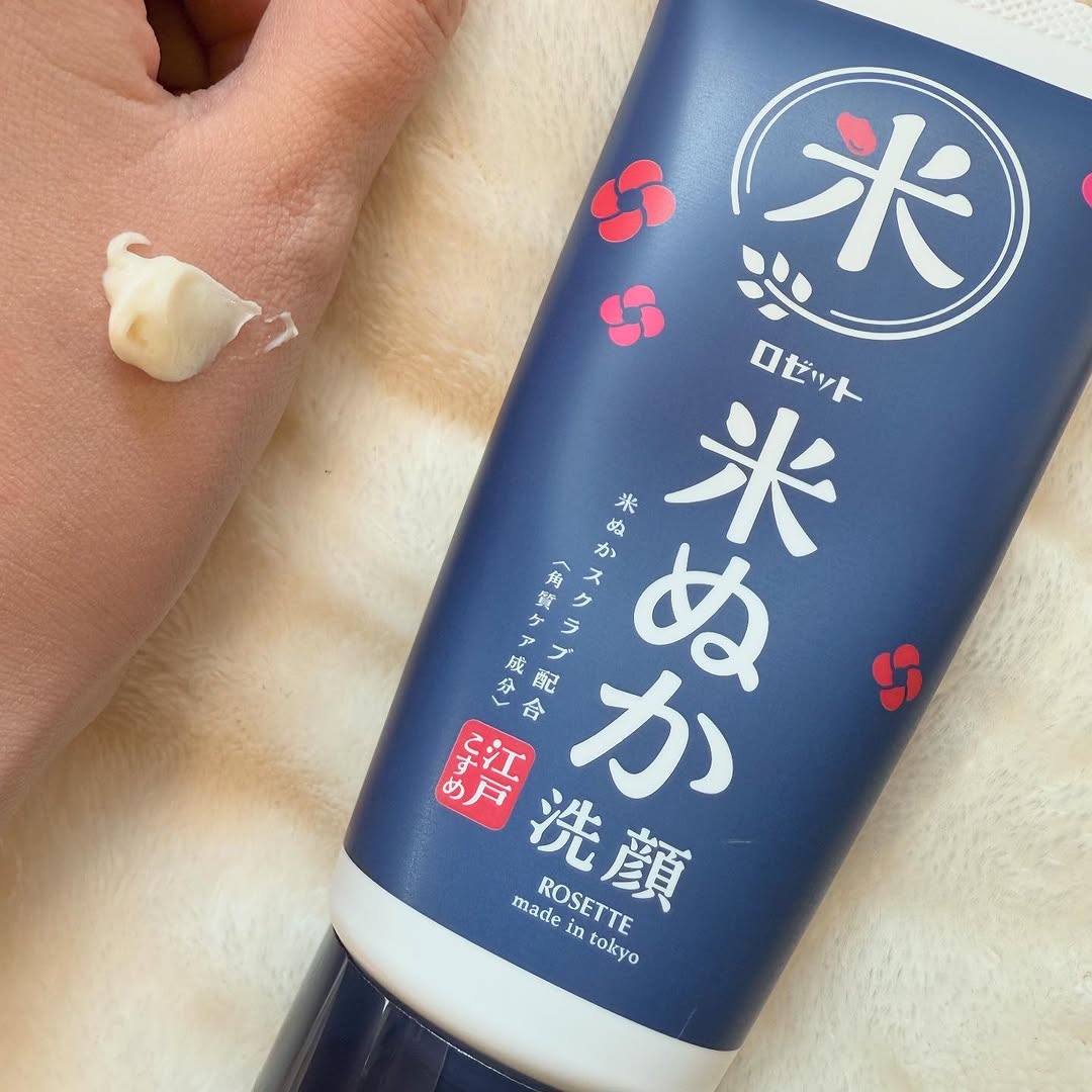 口コミ投稿：江戸こすめ　米ぬか洗顔古い角質によるくすみや毛穴汚れをやさしくオフしてくれて、…