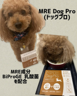 MRE Dog Pro(ドッグプロ)MRE成分とBiProGE®乳酸菌が配合された液体タイプのサプリメント！いつものフードにかけるだけ！かつお風味で喜んで食べてくれました♪着色料、香…のInstagram画像