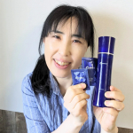 思わず肌を手で触りたくなる🤗触る度　肌が手に吸い付いてきて幸せな気分になれます💫モニプラ様の提供で試しています💚💙クオニス　スキンケアシリーズ💙　▶️ @cosmedymall_offic…のInstagram画像