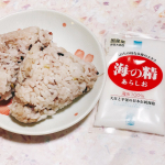 伊豆大島の海水だけを原料にした海水100%のお塩“海の精 あらしお”をいただいたので雑穀米の塩むすびをつくりました🍙♡⃛塩辛いだけでなく、ほのかな甘さや旨さコクやキレもあって海水由来の複雑…のInstagram画像