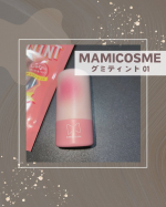 ❁⃘*.ﾟ꧁グミティント 01チェリーレッド꧂気分はずむ新感触！まるでグミのような新感触のチーク＆リップ《グミティント》💄✨ぷにっとした質感と、はじけるジューシーカラーが特徴💭じゅわっと内側…のInstagram画像