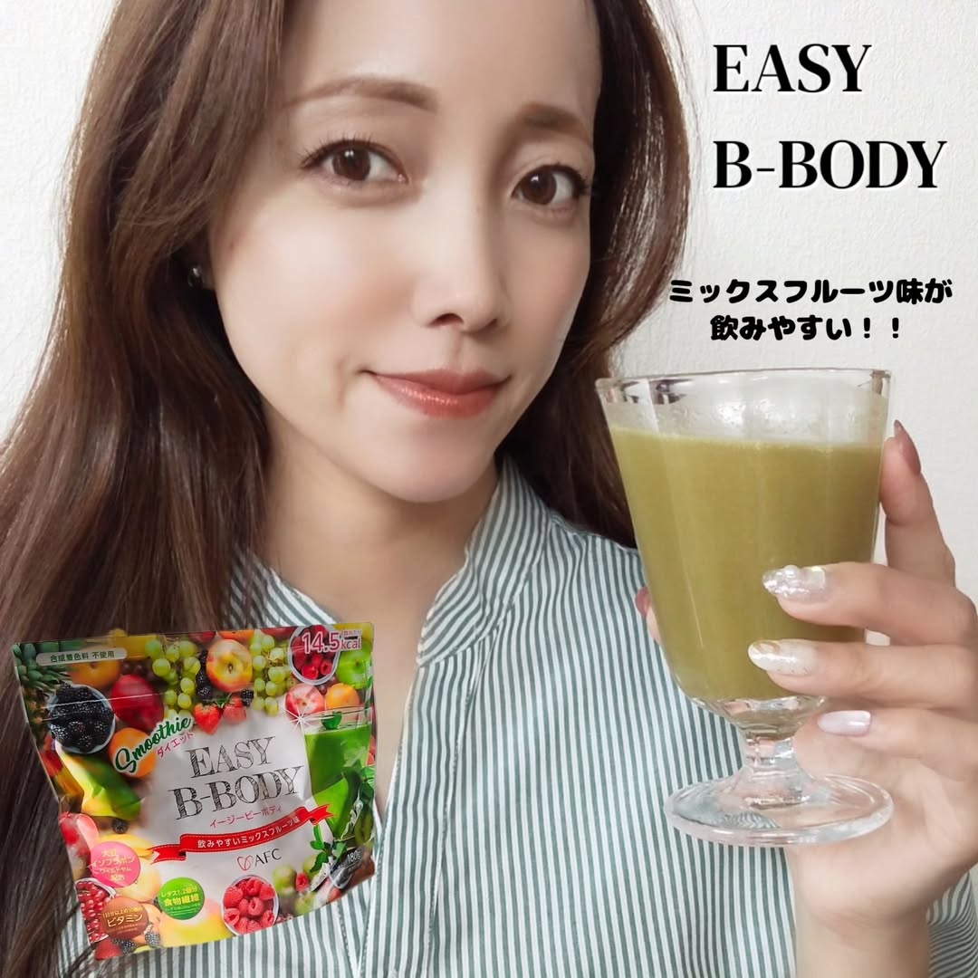 口コミ投稿：.今話題の置き換えダイエットスムージー／EASY B-BODY(イージービーボディ)30日分＼…