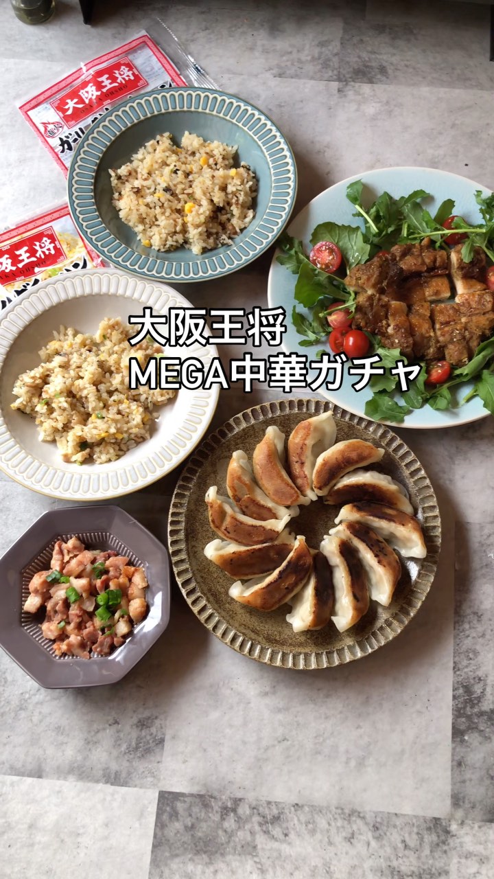 口コミ投稿：🌿大阪王将、MEGA中華ガチャって知ってますか？累計約11400セット完売したという、伝…