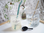 コスパ最強の、手作り#炭酸水 。500mlの水に重曹とクエン酸小さじ1杯(約5ｇ)ずつ入れて混ぜるだけで飲みたい時にすぐに作れますよ。1ccスプーンを使えば100mlずつ作れるので、炭酸の抜け…のInstagram画像