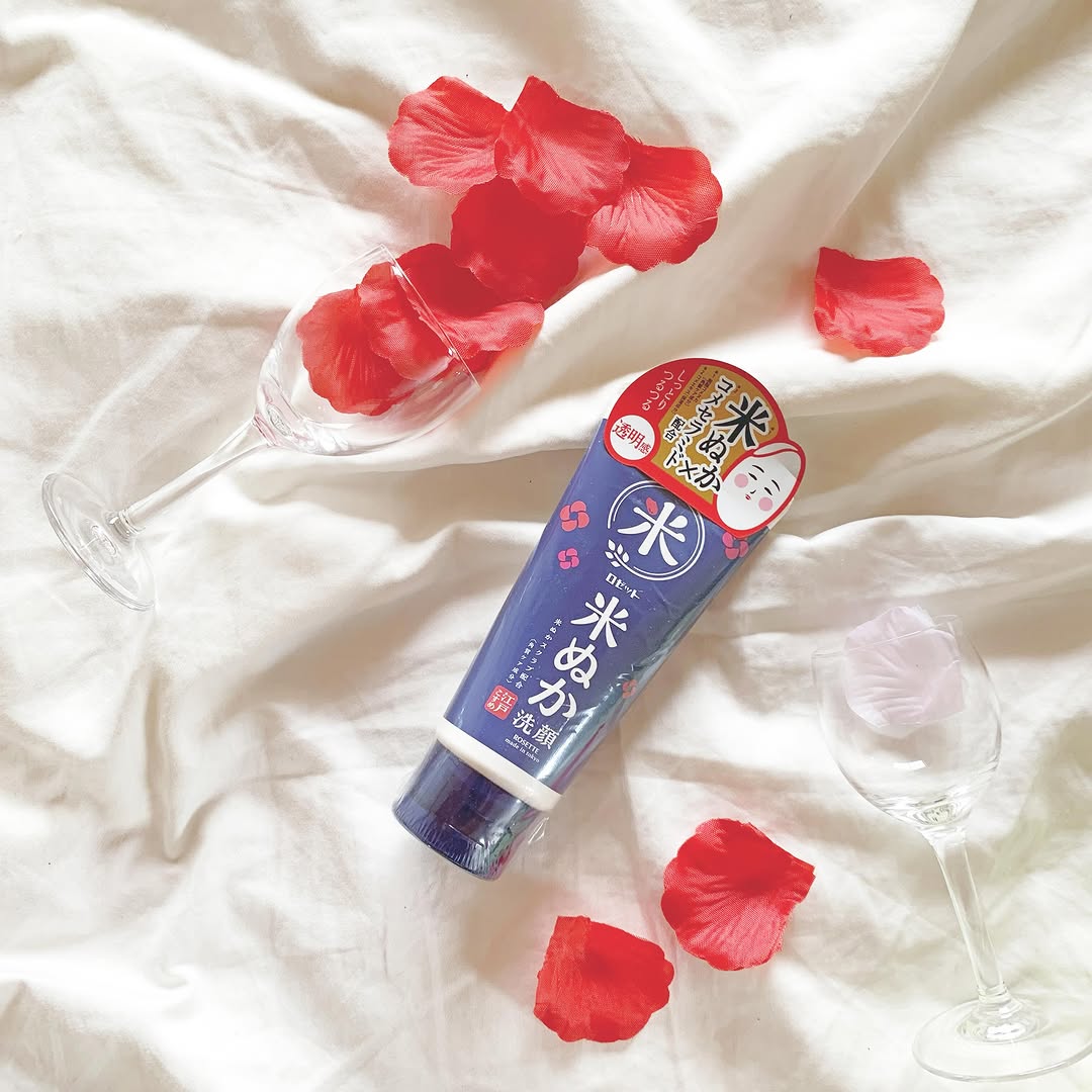 口コミ投稿：パケも和な感じでかわいい江戸こすめ　米ぬか洗顔✨すっきり洗えて洗い上がりはしっと…