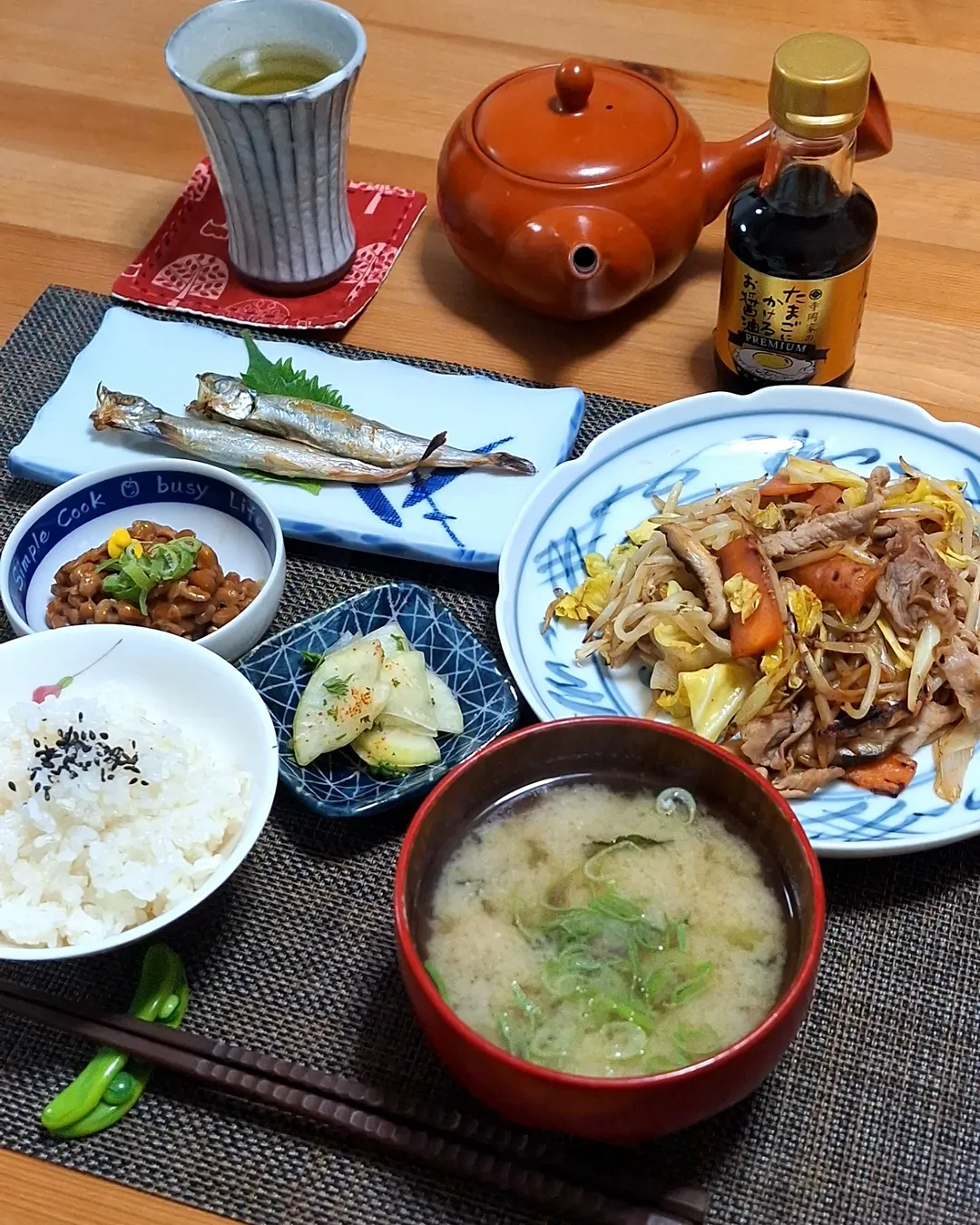 口コミ投稿：.アルモンデ簡単ごはん中途半端に残ってる野菜を片付けたくて、野菜炒め@teraoka_soy…