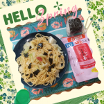 玉露園さんの『梅こんぶ茶』でパスタ🍝作ってみました🙆🌸✨お茶なのに飲用にはもちろんさまざまなお料理にも使えるみたいですよ😃キャベツ🥬とパスタを茹でバターで炒めながら梅こんぶ茶で味付け😁梅と海…のInstagram画像