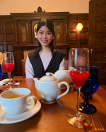 美的さまプレゼンツの催事で赤坂でアフタヌーンティー🫖🫶.スイーツもお紅茶もおいしかった~.#アフタヌーンティー#PR #野菜をMOTTO #野菜スープ #カップスープ #クリスマスギフト…のInstagram画像