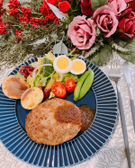 ♡＼美味しすぎる無添加ゆうぜんハンバーグ／PR手作り感あふれる、だけど贅沢で安心！な【ゆうぜんハンバーグ】を体験させていただきました🧡なんだかんだで母の手作りハンバーグが美味しいと感じる…のInstagram画像