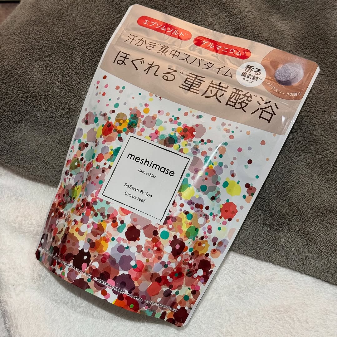 口コミ投稿：.ロゼット 【meshimase バスタブレット スパ】🏷 @rosette.official ドバッと滝汗*1！…