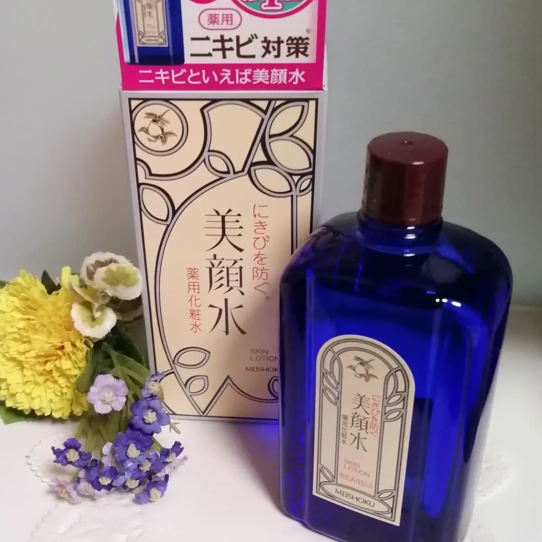 口コミ投稿：明色化粧品の明色美顔水です❣️明治18年発売の超ロングセラーの薬用化粧水✨ サラサラ…