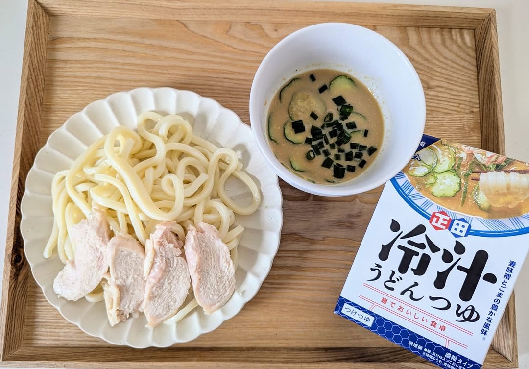 口コミ投稿：.正田醤油株式会社様＼冷汁うどんつゆ／大好きなのうどんつゆシリーズ🥰味噌、ゴマベ…