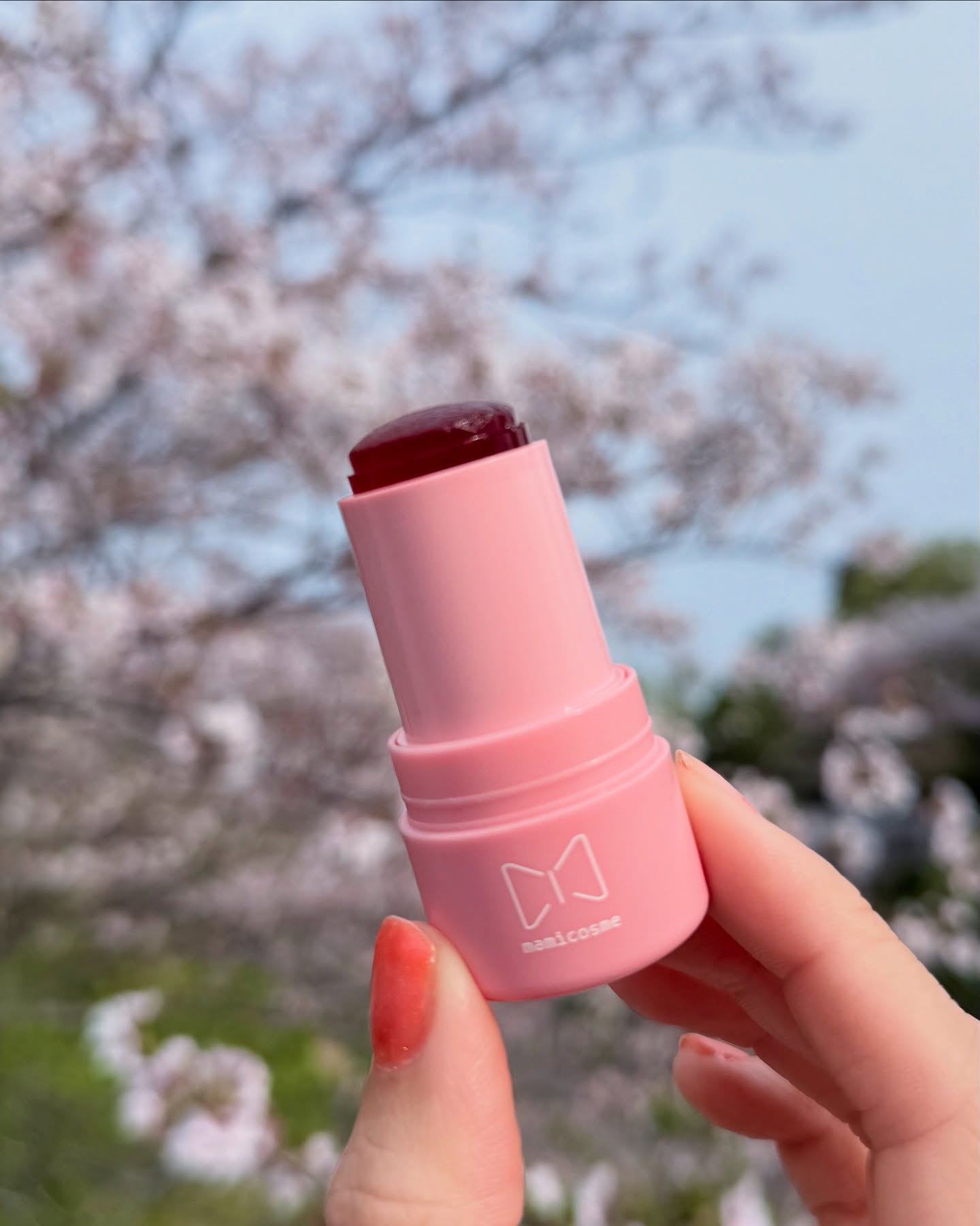 口コミ投稿：グミのような新感触のチーク＆リップmamicosme グミティント 🍒ぷにっとていて着け心…