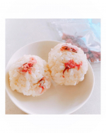 【モニター】⁡海の精『桜の花塩漬け 30g』⁡𓈒𓂂𓂃◌𓈒𓐍⁡お花見には桜の花ごはんを🌸⁡｢海の精あらしお｣を使用した桜の花塩漬け炊いたご飯と混ぜて作った桜の花おにぎり🍙(分量はご…のInstagram画像