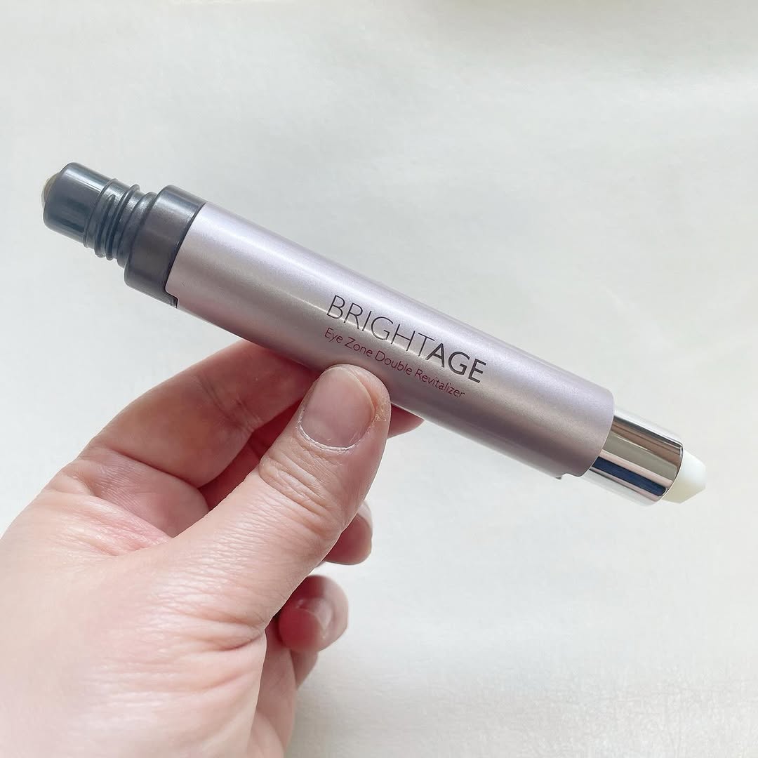 口コミ投稿：BRIGHTAGE アイゾーン ダブルリバイタライザーセラムとバームがなんと一つになった2i…