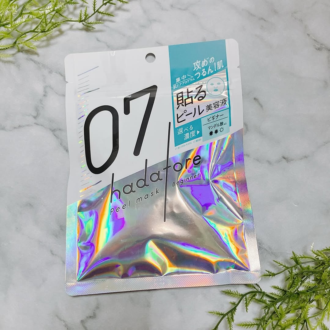 口コミ投稿：.ロゼットhadatore ピールマスク 07大好きなロゼット製品♡肌のざらつき、ごわつきが…