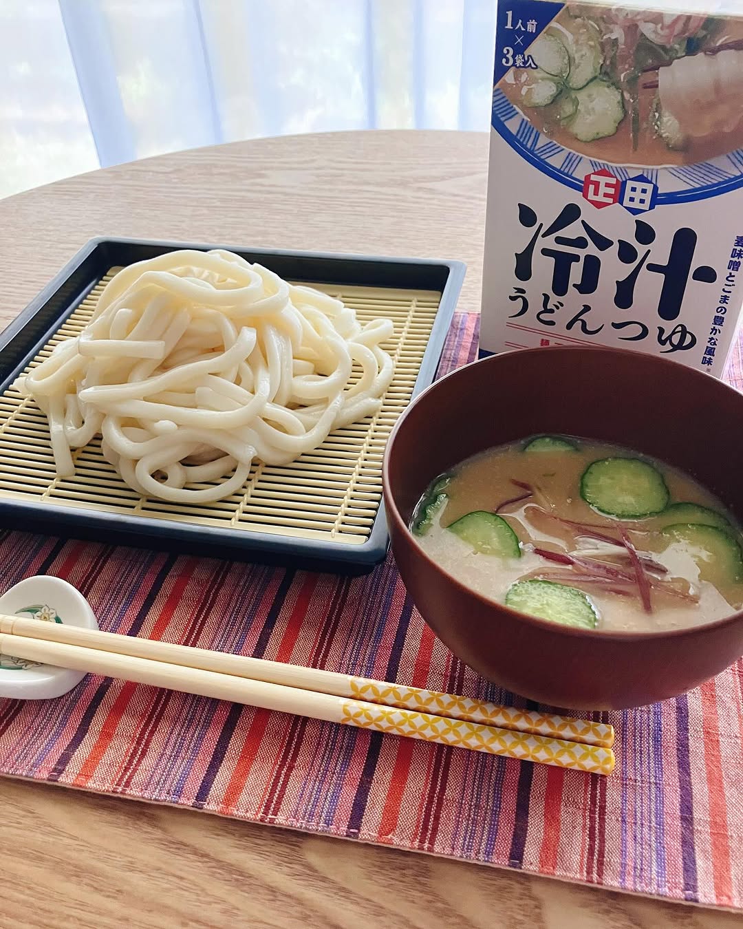 口コミ投稿：𖤘𖦥北関東の味「麺でおいしい食卓冷汁うどんつゆ」埼玉を中心に暑い夏の農作業の合間…