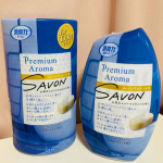 エステーのプレミアムアロマ消臭剤を使ってみました。やわらかいお風呂上がりのような香りで、気分リフレッシュ。包装のフィルムをはがすとすっきりシンプルなデザイン(^^♪インテリアを邪魔せすごち…のInstagram画像