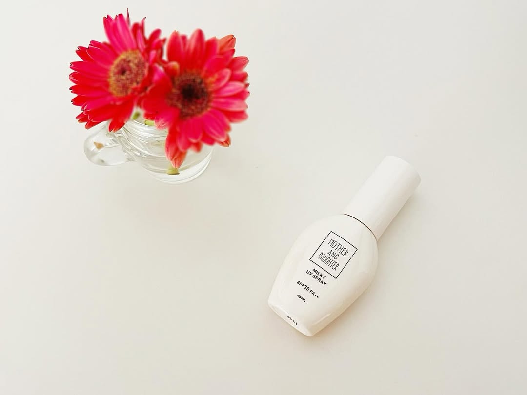 口コミ投稿：【M&D　ミルキーUVスプレー】SPF35 PA++親子で使えるノンガス＆ノンアルコールで肌に…
