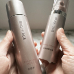 BRIGHTAGEの【リフトホワイト ローション モイスト＆リフトホワイト パーフェクション】を合わせて使ってみたよ♡♡▶️ リフトホワイト ローション モイスト化粧水はとろみを含んだテクスチャ…のInstagram画像