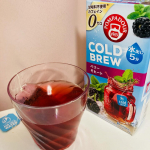「ポンパドール」シリーズの『コールドブリュー』が美味！(^^♪ドイツの老舗ハーブティーブランドだけあって、本当においしいんです。水出しハーブティーだから、水入れて放置するだけでてきて超便利。…のInstagram画像