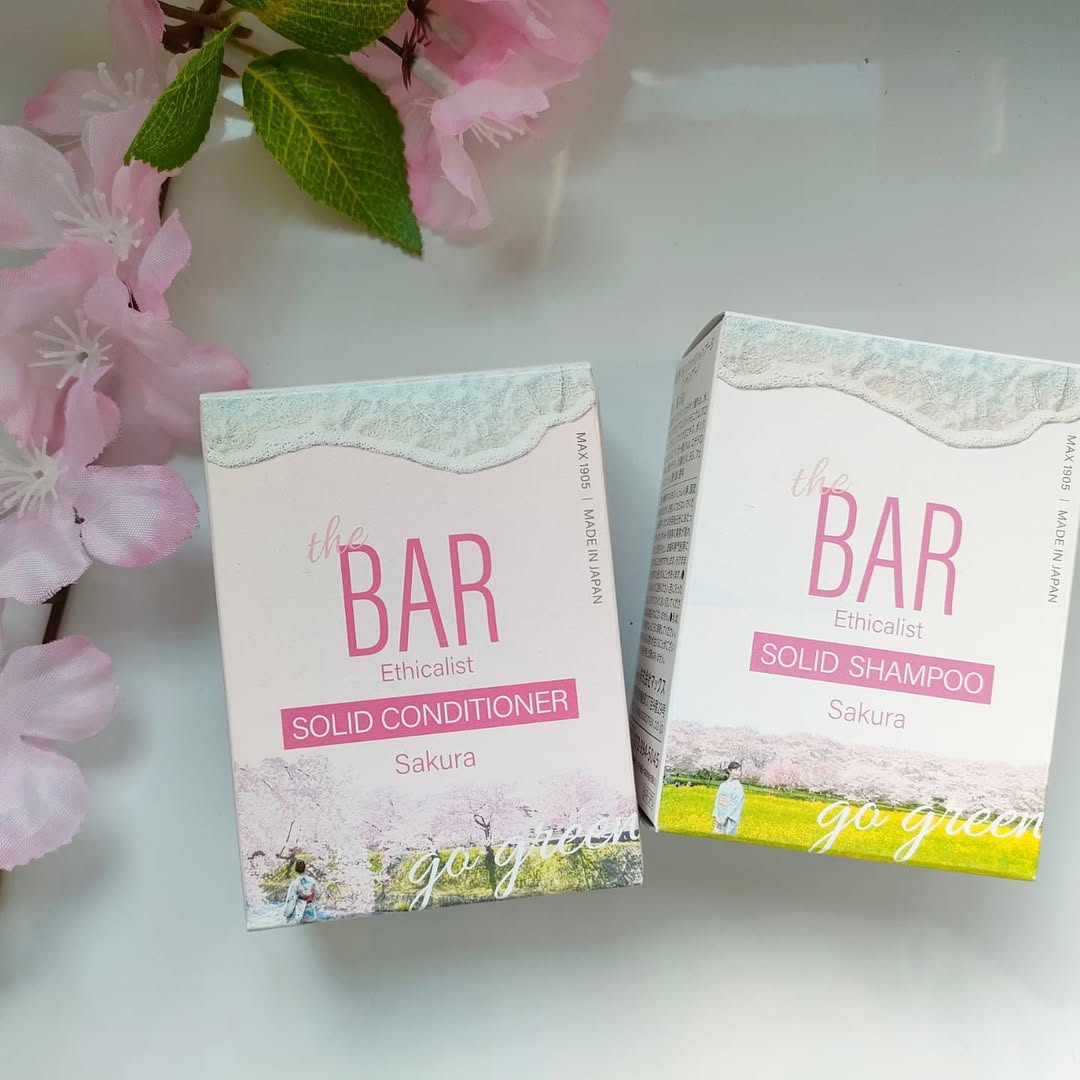 口コミ投稿：The BAR シャンプー＆コンディショナー Sakura固形タイプのシャンプー＆コンディショ…
